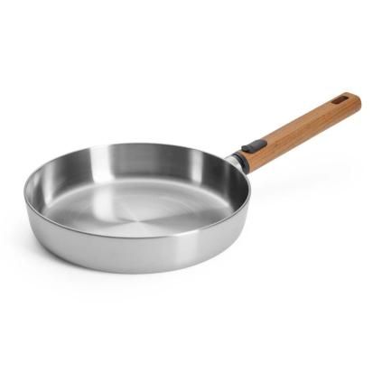 Pánev LOGIC STEEL 24 cm, nerezová, WOLL