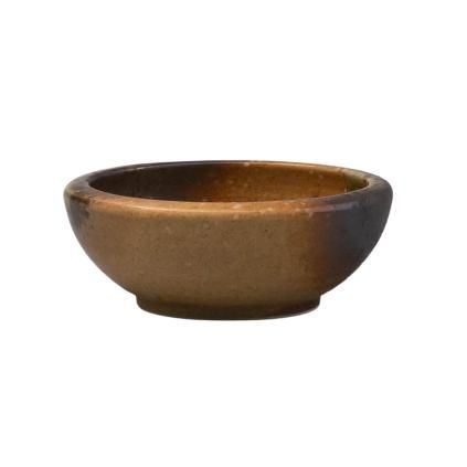 Jídelní miska WABI SABI 12 cm, 200 ml, hnědá, keramika, MIJ