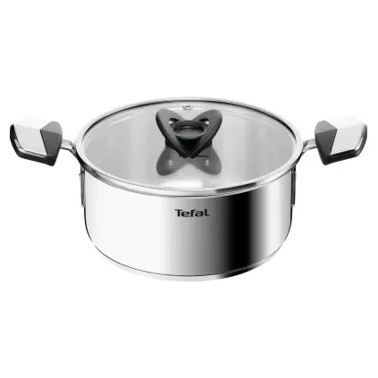 Kastrol EMOTION+ 20 cm, 2,7 l, nerez, Tefal