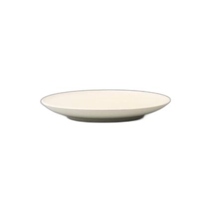 Jídelní talíř BUTTERMILK 25 cm, žlutá, keramika, MIJ