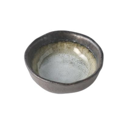 Miska na omáčku GREY MINGEI 8 cm, 100 ml, šedá, keramika, MIJ