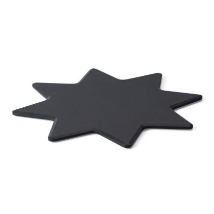 Servírovací deska DURACORE STAR 26 cm, černá, kompozit, Continenta