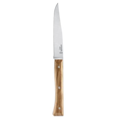 Jídelní nůž FACETTE 11 cm, sada 4 ks, olivové dřevo, Opinel