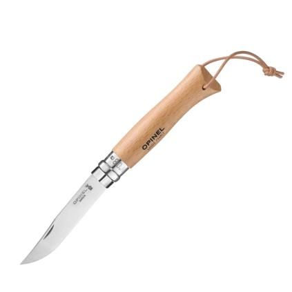 Kapesní nůž N°08 BUSHWACKER 8,5 cm, bukové dřevo, Opinel
