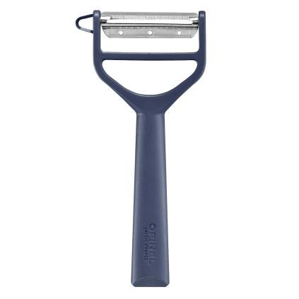 Škrabka na zeleninu T-DUO, modrá, plast, Opinel