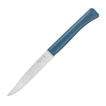 Jídelní nůž BON APPÉTIT + 11 cm, modrošedá, plast, Opinel