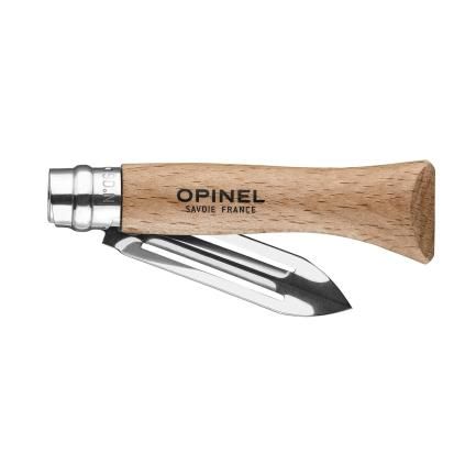 Škrabka na zeleninu N°06 POCKET PEELER 15 cm, přírodní, bukové dřevo, Opinel