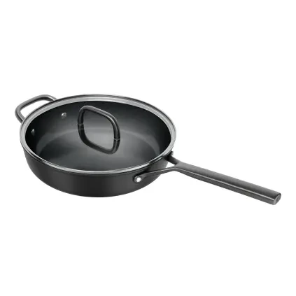 Hluboká pánev MILANO 28 cm, s poklicí, černá, keramika, Zwilling