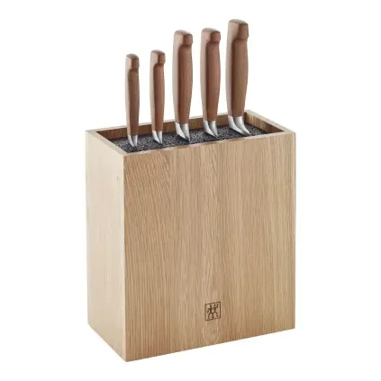 Sada nožů s blokem FOUR STAR WOOD, sada 6 ks, hnědá, Zwilling