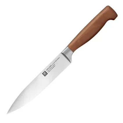 Plátkovací nůž FOUR STAR WOOD 16 cm, hnědá, Zwilling