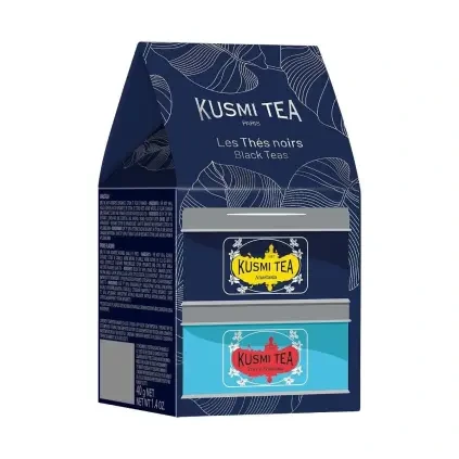 Dárková sada čajů ANASTASIA & PRINCE VLADIMIR, 2 x 20 g plechovka, Kusmi Tea