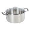 Kastrol MILADY 24 cm, 5,4 l, nerez, de Buyer