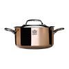Hrnec PRIMA MATERA 28 cm, 8 l, na indukci, měď, de Buyer