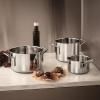 Hrnec 24 cm, 6,5 l, nerez, Eva Trio