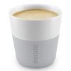 Termošálky na espresso 80 ml 2 kusy světle šedé Eva Trio