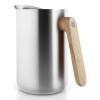 Vakuová termoska s dřevěnou rukojetí Nordic kitchen nerez 1,0 l Eva Trio