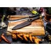 Ochranné pouzdro na nůž LEATHER 25 cm, na řeznický nůž, kůže, Forged