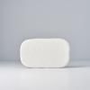 Talíř na sushi a sashimi SHELL WHITE 22 x 13 cm, MIJ