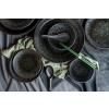 Jídelní talíř BLACK PEARL 22 cm, s vysokým okrajem, MIJ