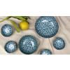 Jídelní miska BLUE DAISY 17 cm, 500 ml, MIJ