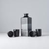 Souprava na saké GUNMETAL, sada 5 ks, MIJ