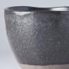 Hrnek TEA CUP 180 ml, s nepravidelným okrajem , hnědá, MIJ