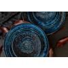 Předkrmový talíř COPPER SWIRL 17 cm, MIJ