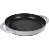 Grilovací pánev 22 cm, grafitově šedá, litina, Staub