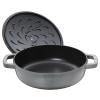 Kastrol CHISTERA 24 cm, 2,4 l, bazalková, litina, Staub