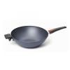 Wok DIAMOND LITE 34 cm, na indukci, s odnímatelnou rukojetí, titan, WOLL