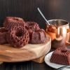 Forma na bábovičky GEO BUNDLETTE BUNDT, na 6 ks, zlatá, Nordic Ware