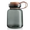 Dóza na potraviny z kouřového skla Silhouette 1,5 l Eva Trio
