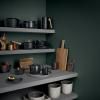 Talíř snídaňový Nordic kitchen O 21 cm černý Eva Trio