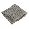 Ručník na ruce CARO 30 x 30 cm, s vaflovým vzorem, taupe, Blomus