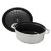 Hrnec COCOTTE 29 cm, 4,2 l, bílý lanýž, litina, Staub