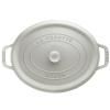 Hrnec COCOTTE 29 cm, 4,2 l, bílý lanýž, litina, Staub