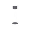 Přenosná stolní lampa FAROL, LED, hřejivě šedá, Blomus
