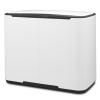 pedalovy odpadkovy kos bo brabantia bily 3 x 11 l 3
