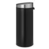 dotykovy odpadkovy kos touch bin new brabantia matny cerny mat viko 30 l 2