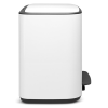 pedalovy odpadkovy kos bo brabantia bily 11 23 l 4
