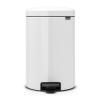 178658 pedalovy odpadkovy kos newlcon brabantia bily 20 l 1
