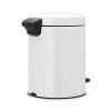 pedalovy odpadkovy kos newlcon brabantia bily 5 l 3