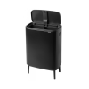 Dotykový odpadkový koš BO TOUCH BIN 2 x 30 l, černá, Brabantia