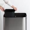 dotykovy odpadkovy kos bo touch bin hi brabantia matny ocelovy 2 x 30 l 11