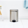pedalovy odpadkovy kos newlcon brabantia matny ocelovy 5 l 5