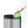 dotykovy odpadkovy kos otiskuvzdorny touch bin new brabantia matny ocelovy 10 23 l 8