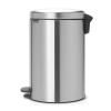 pedalovy odpadkovy kos newlcon brabantia matny ocelovy 20 l 2