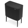 dotykovy odpadkovy kos bo touch bin brabantia matny cerny 11 23 l 2