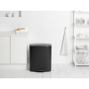 pedalovy odpadkovy kos bo brabantia cerny 60 l 12