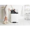 pedalovy odpadkovy kos bo brabantia bily 2 x 30 l 12